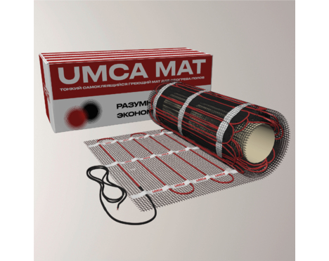 Теплый пол 6,0 м2/1080Вт электрический мат под плитку UMCA 180 Вт/м2